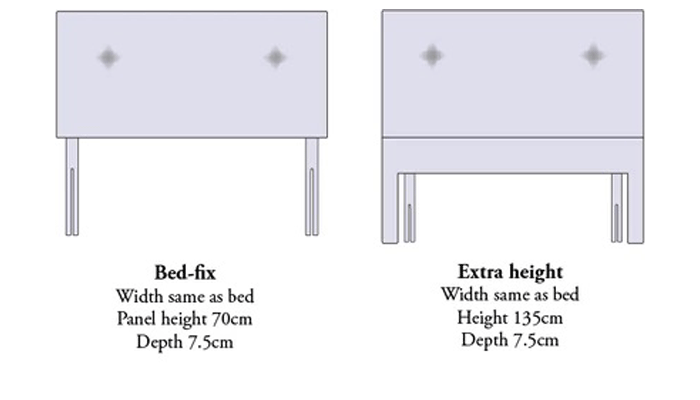 Extra Hight Super Kingsize Headboard